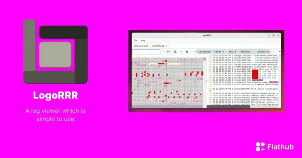 LogoRRR: Visualize padrões em logs e textos de forma rápida no Linux