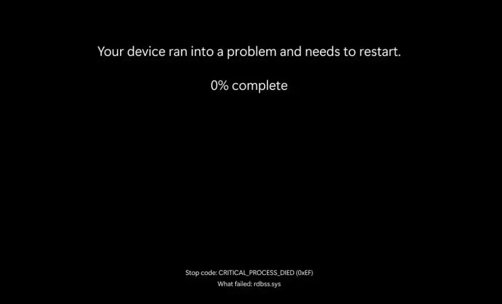 Microsoft muda o ‘Blue Screen of Death’ para uma nova tela preta