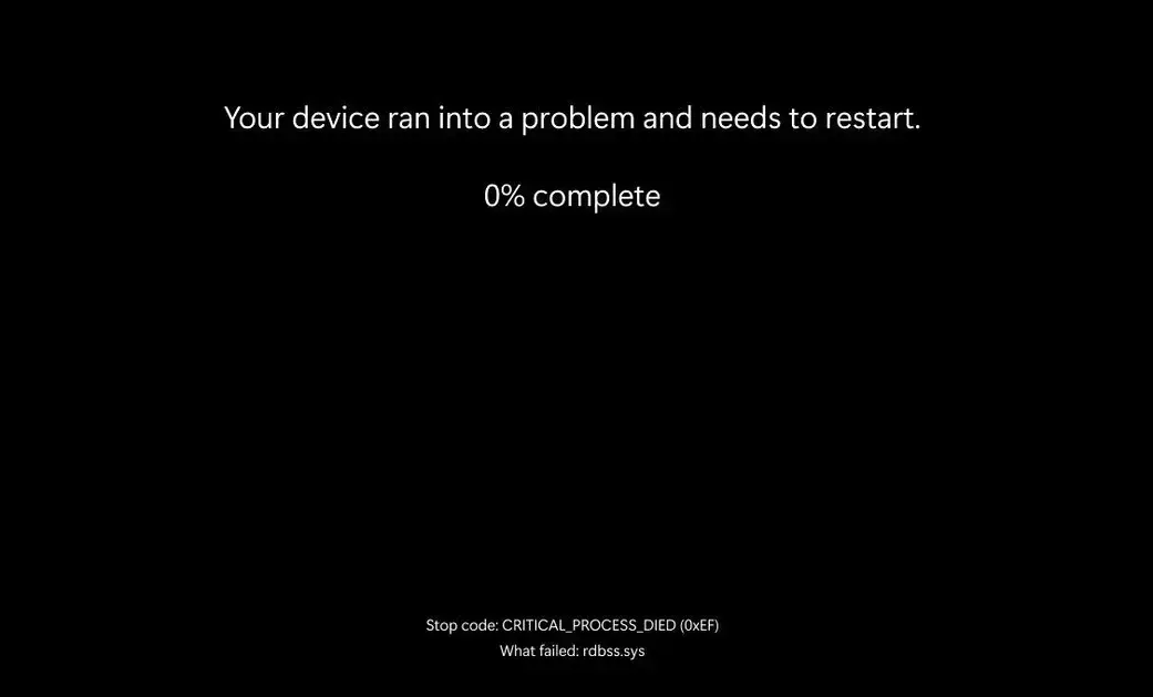 Microsoft muda o ‘Blue Screen of Death’ para uma nova tela preta