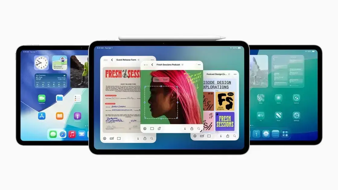 Mudanças no iPadOS 26: Multitasking mais Eficiente e Perto do Mac
