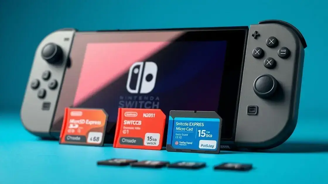 Novas MicroSD Express para enfrentar o desafio do Nintendo Switch 2 1 Novas MicroSD Express para enfrentar o desafio do Nintendo Switch 2