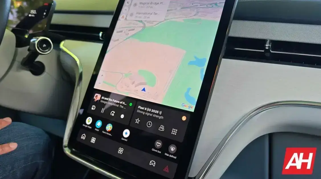 Novidades do Android Automotive com a atualização Android 16