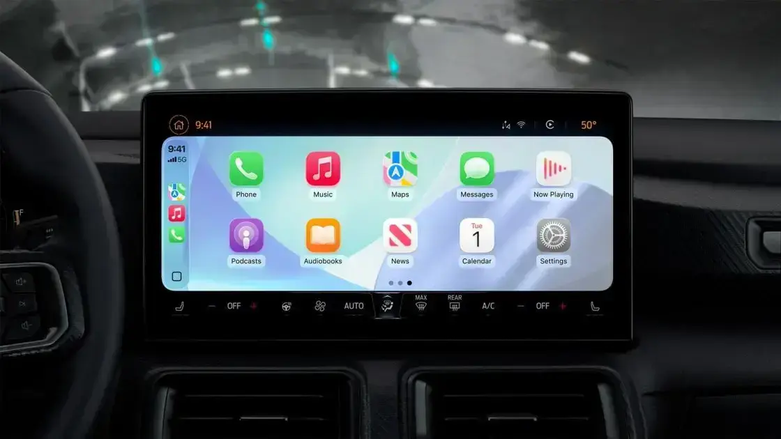 Novidades do CarPlay no iOS 26 trazem widgets, acessibilidade e design compacto
