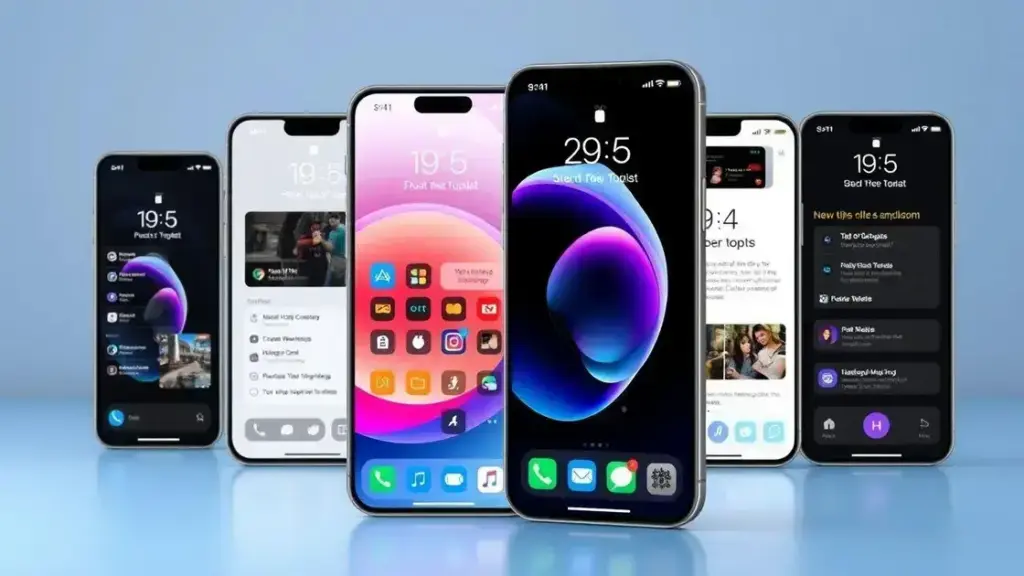 Novidades do iOS 26: designs, recursos e apps transformadores