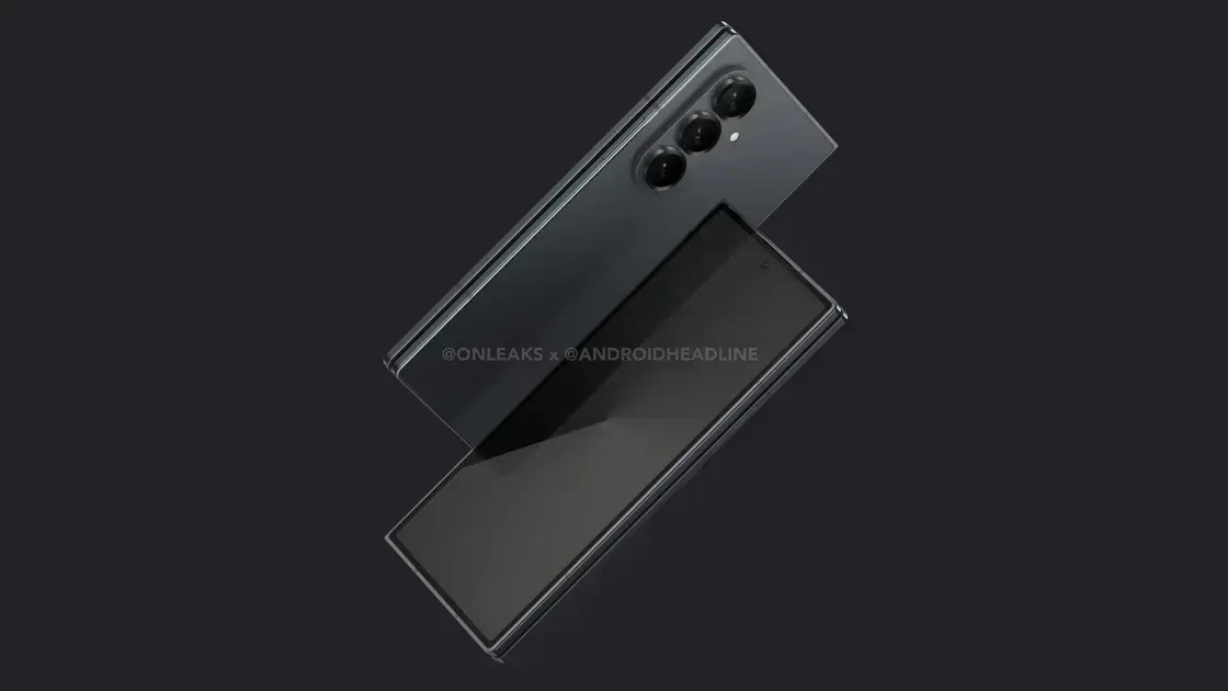 Novidades sobre o Samsung Galaxy Z Fold 7: cores e opções de armazenamento