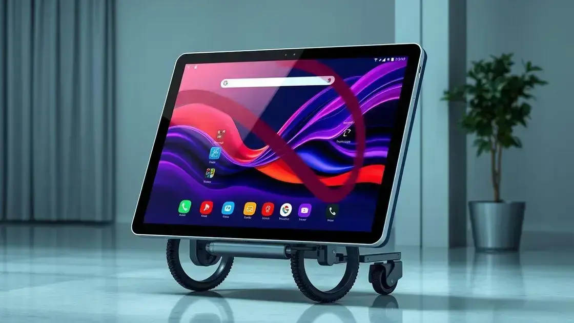 O que você faria com um tablet Android de 32 polegadas em movimento?