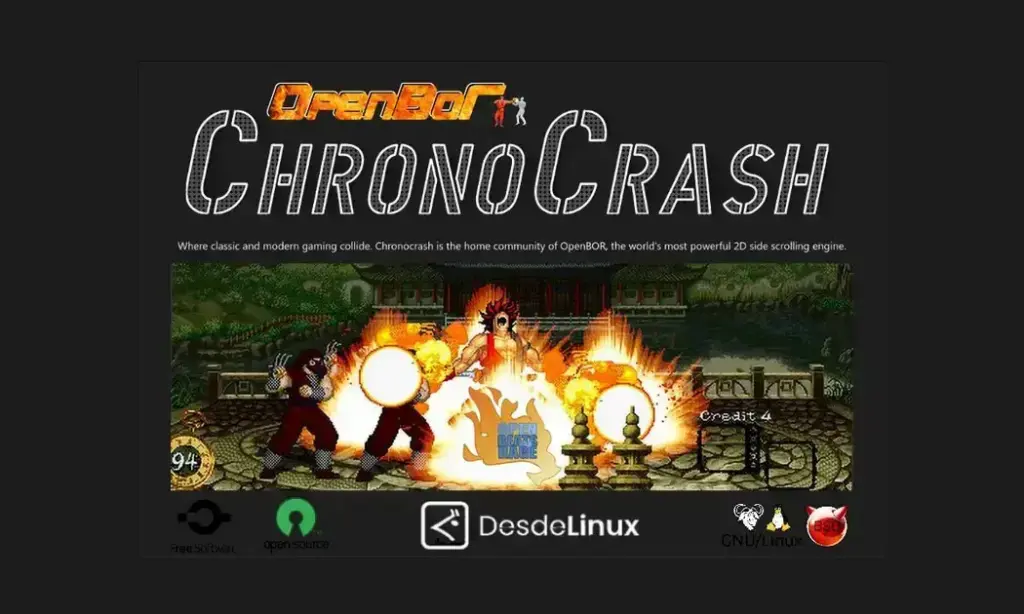 OpenBOR: motor 2D de jogos de luta e disparos para Linux e código aberto