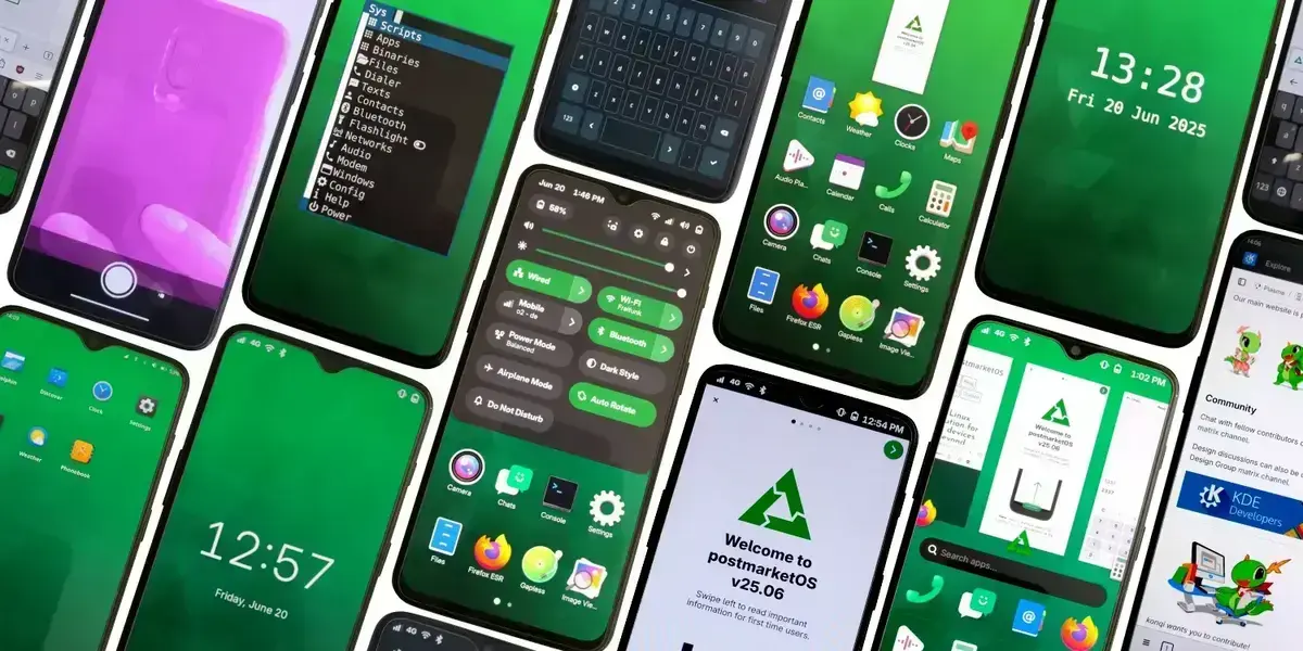 postmarketOS 25.06 é lançado com suporte a novos dispositivos e systemd