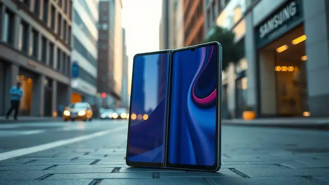 Samsung Galaxy G Fold: novidades e desafios nas especificações de bateria