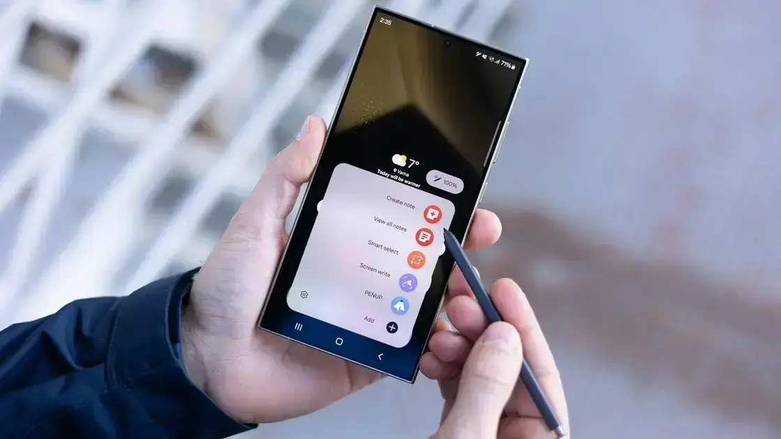 Samsung pode finalmente aposentar a S Pen no Galaxy S27 Ultra