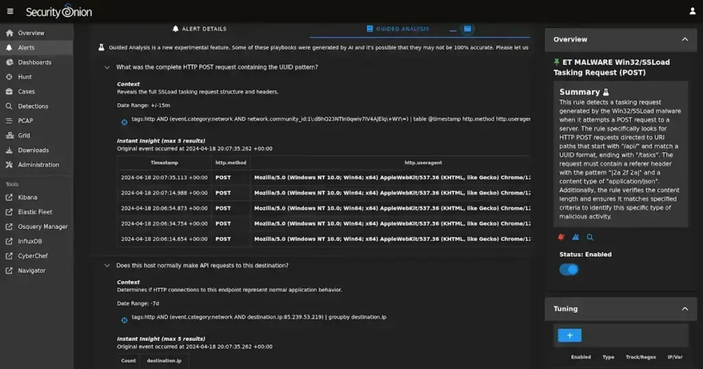 Security Onion 2.4.160: Novidades em Playbooks e Análise Guiada