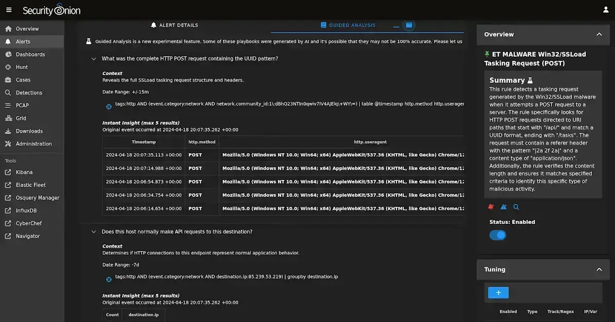 Security Onion 2.4.160: Novidades em Playbooks e Análise Guiada