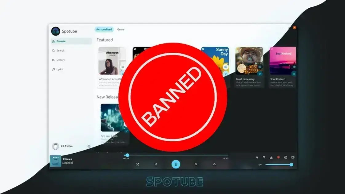 Spotify bane Spotube: app terá que reescrever para continuar funcionando