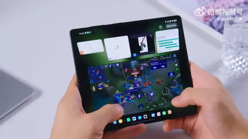 Vivo X Fold 5 traz multitarefa incrivelmente poderosa com Atomic Workbench