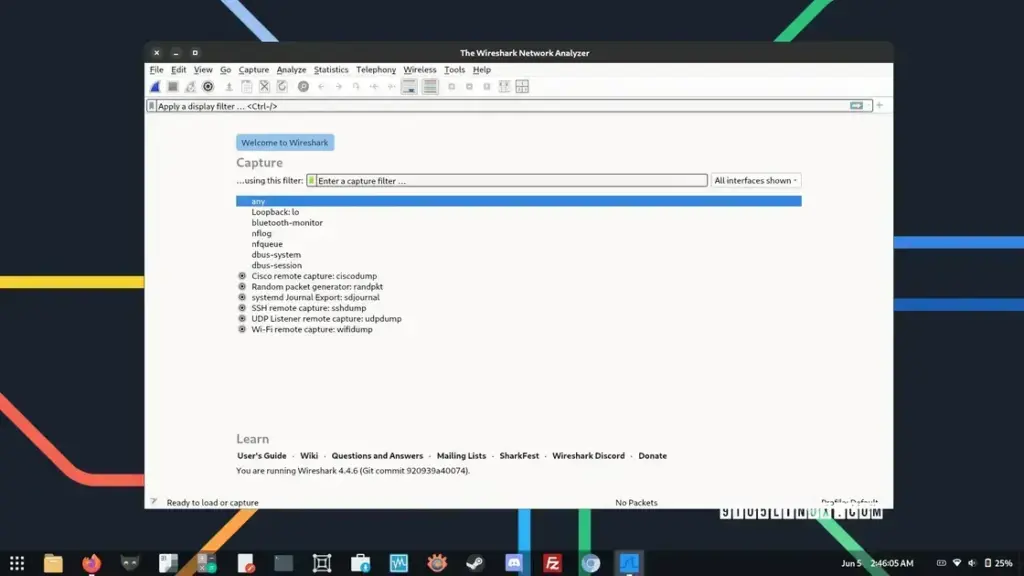 Wireshark 4.4.7: Atualização que corrige falhas de segurança e bugs