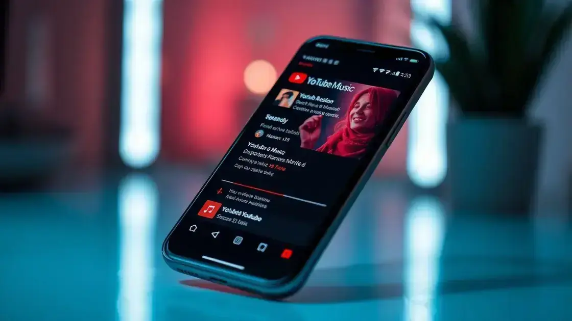 YouTube Music lança suporte para letras offline em músicas baixadas