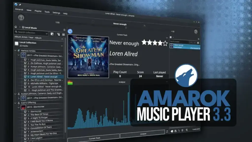 Amarok 3.3: A Revolução do Reprodutor de Música com Qt6