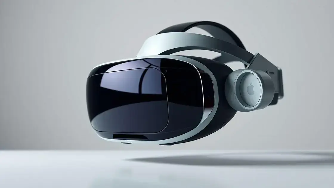 Apple anuncia atualização do Vision Pro com mudanças sutis em 2026