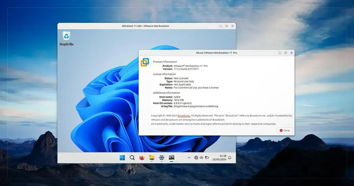 Atualização corrige 4 falhas críticas de segurança no VMware Workstation Pro 1 Atualização corrige 4 falhas críticas de segurança no VMware Workstation Pro
