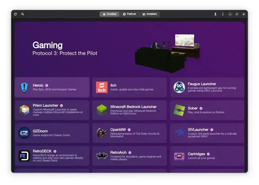 Bazzite lança nova loja de software e atualiza Linux para versão 6.15