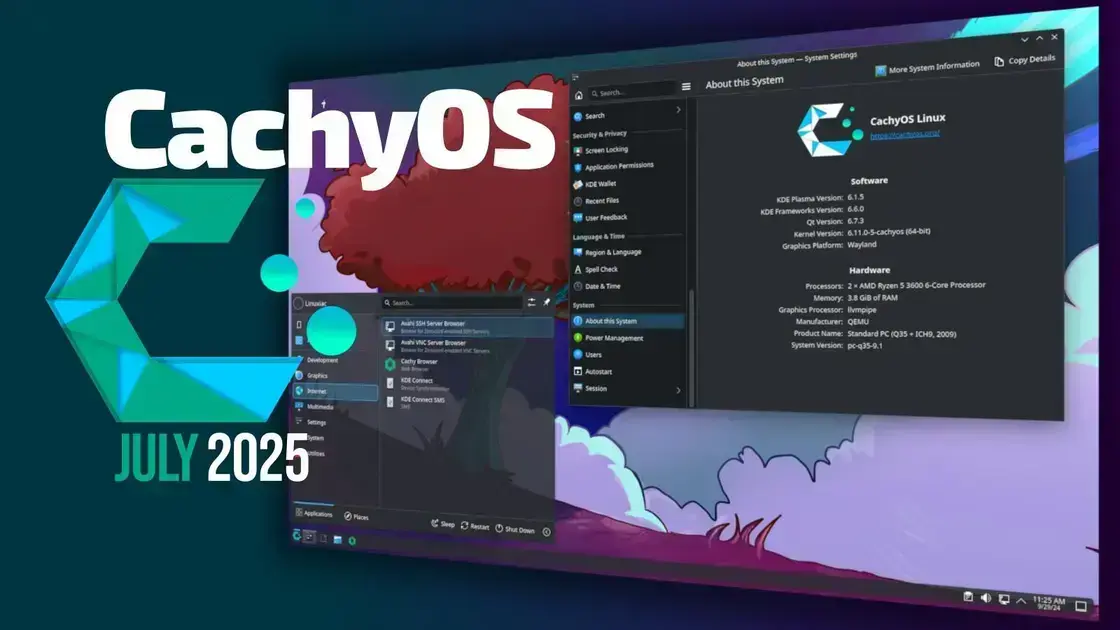CachyOS ganha novos recursos com atualização de julho de 2025
