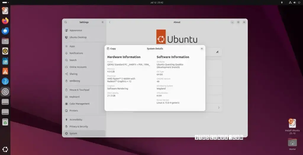 Canonical traz Ubuntu 25.10 com suporte a RISC-V e melhorias no Wayland