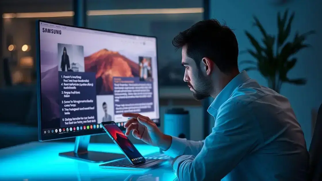 Como ativar o modo de tela cheia no Samsung DeX com a One UI 8