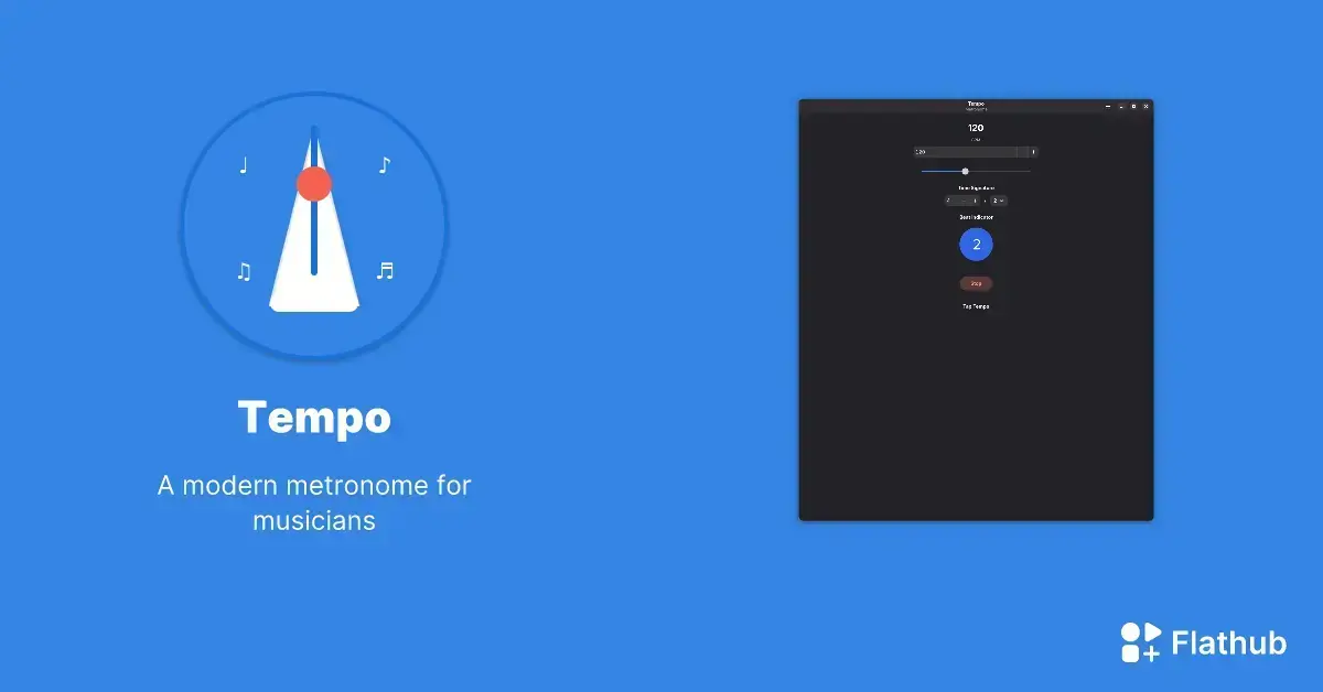 Conheça o Tempo: metronomo moderno e preciso para músicos no Linux
