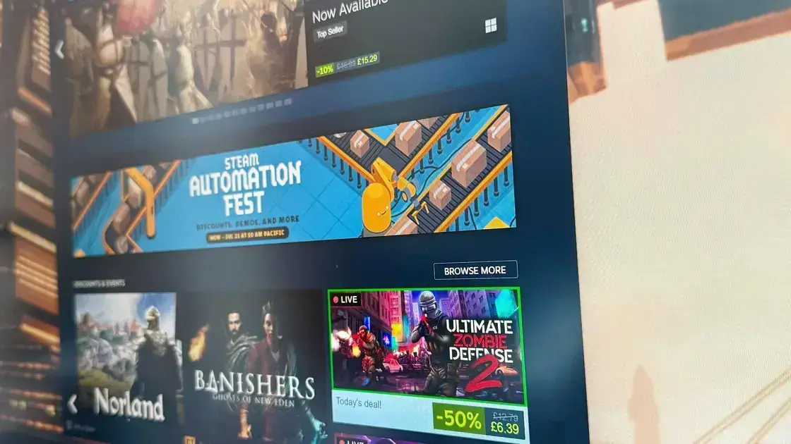 Crescimento Imparável: 1 em Cada 5 Jogos Steam em 2025 Utiliza IA