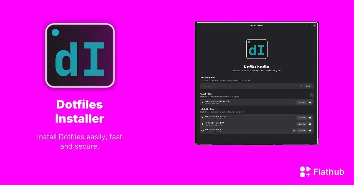 Dotfiles Installer 0.8.7: Instale e publique dotfiles no Linux com facilidade