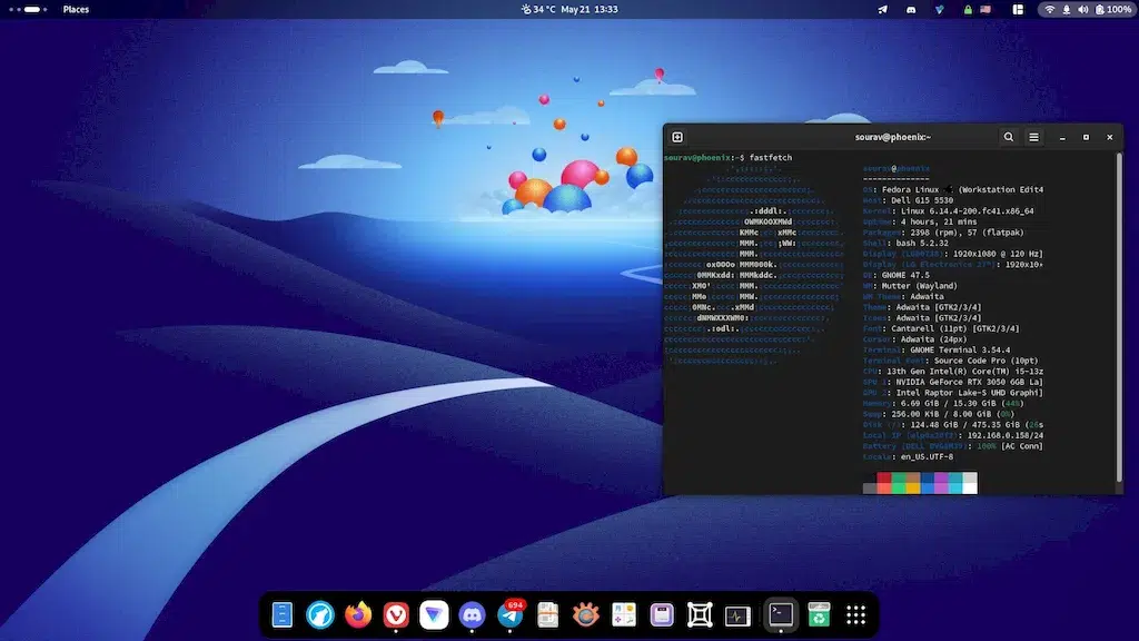 Fedora 43 traz atualizações de ponta ao GNU e LLVM com GCC 15.2 e LLVM 21