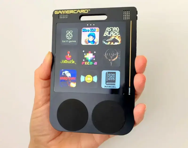 GamerCard: Console portátil que traz diversão em formato de cartão 1 GamerCard: Console portátil que traz diversão em formato de cartão