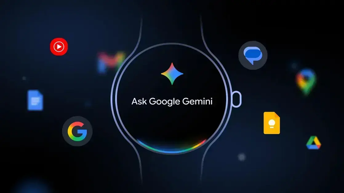Gemini chega ao Wear OS: O que mudar com esse assistente?