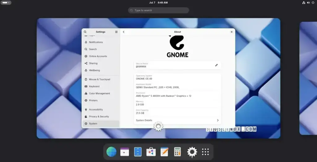 GNOME 49 Alpha: Teste público traz novidades e desativa suporte ao X11