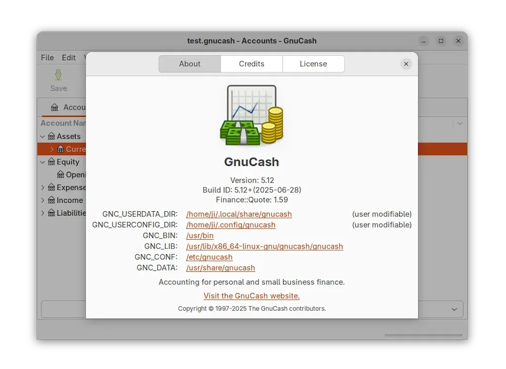 GnuCash 5.12 lançado com melhorias e suporte no Ubuntu PPA
