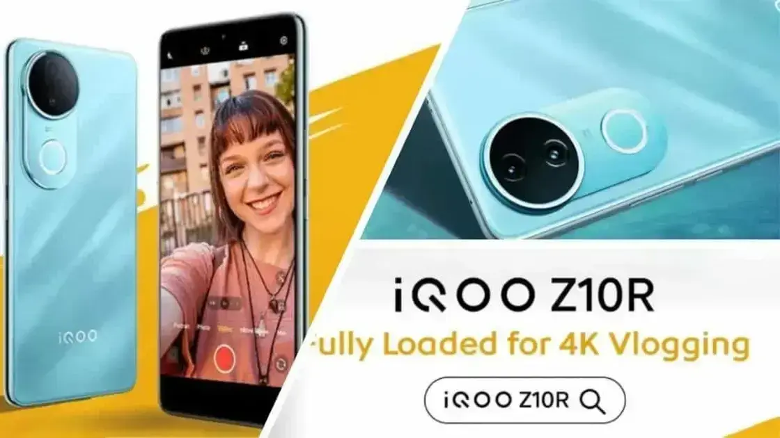 iQOO Z10R ganha tela curva e recursos de vídeo 4K antes do lançamento