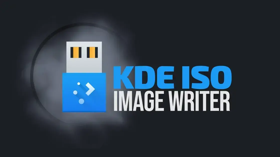 KDE ISO Image Writer passa por uma reformulação significativa
