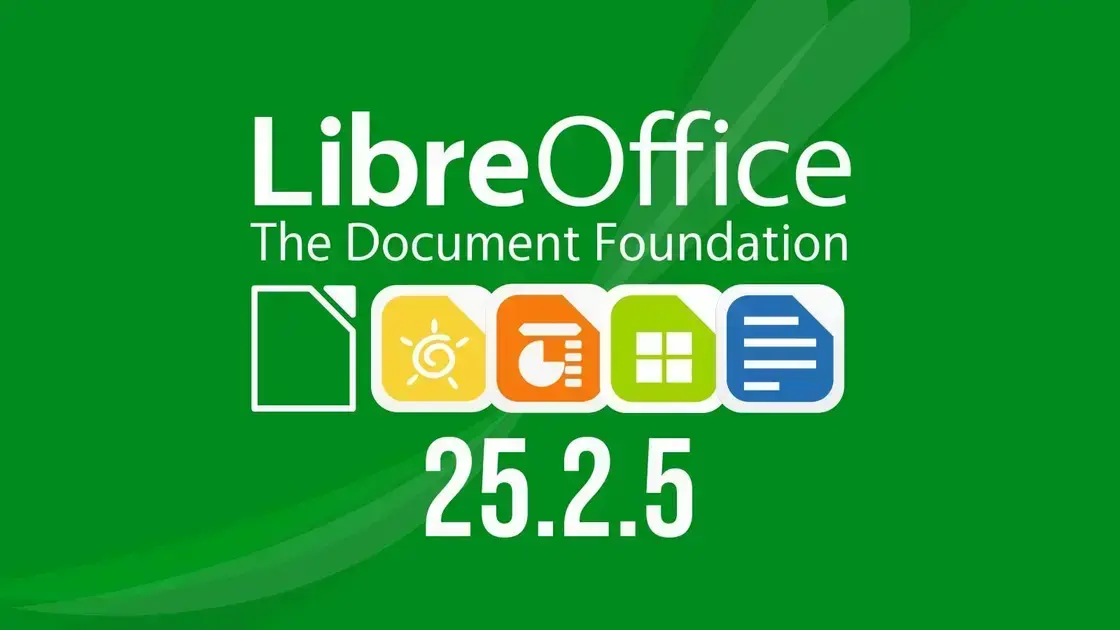 LibreOffice 25.2.5 traz mais de 60 correções e melhorias 1 LibreOffice 25.2.5 traz mais de 60 correções e melhorias