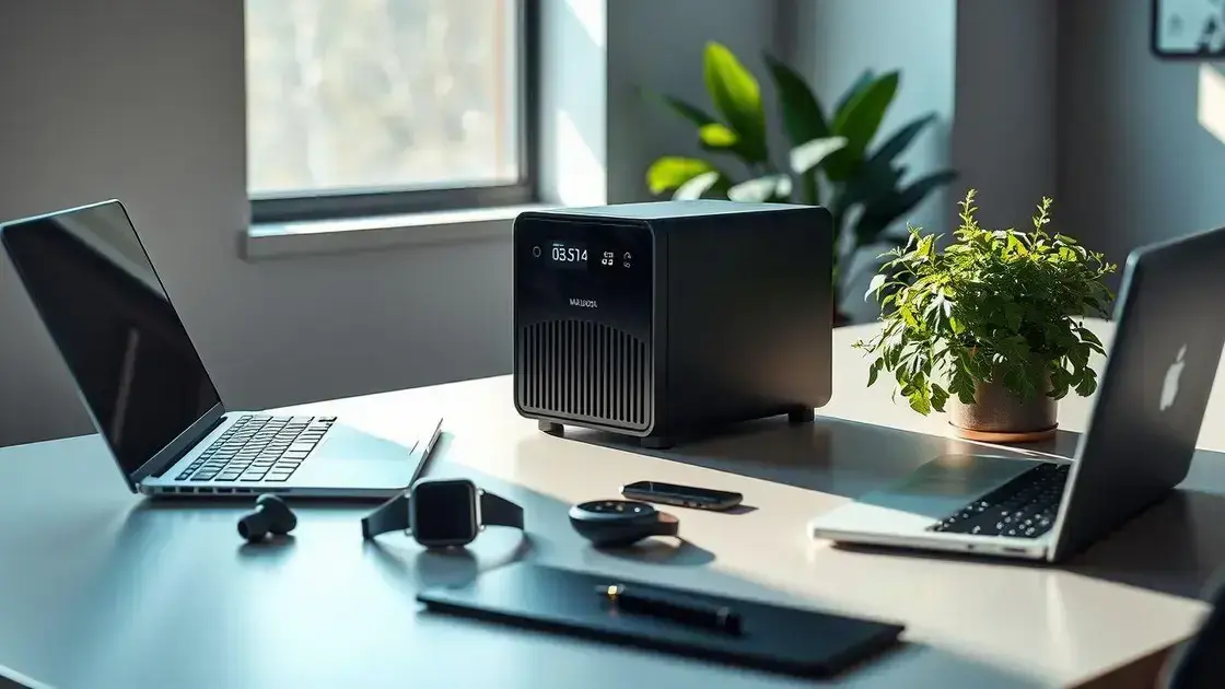 MAIYUNDA Y104A: O NAS com suporte a até 8 dispositivos de armazenamento