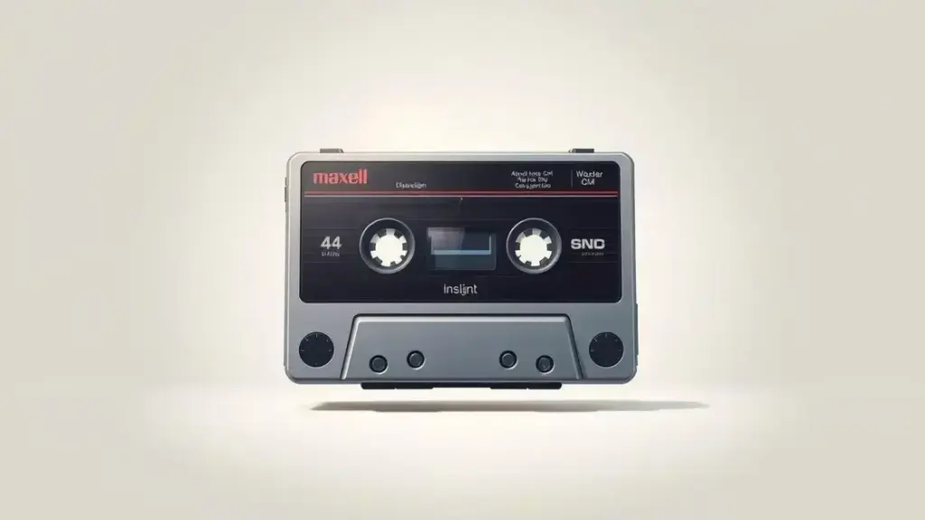 Maxell MCXP-P100S: O cassete portátil moderno que chegou com novidades