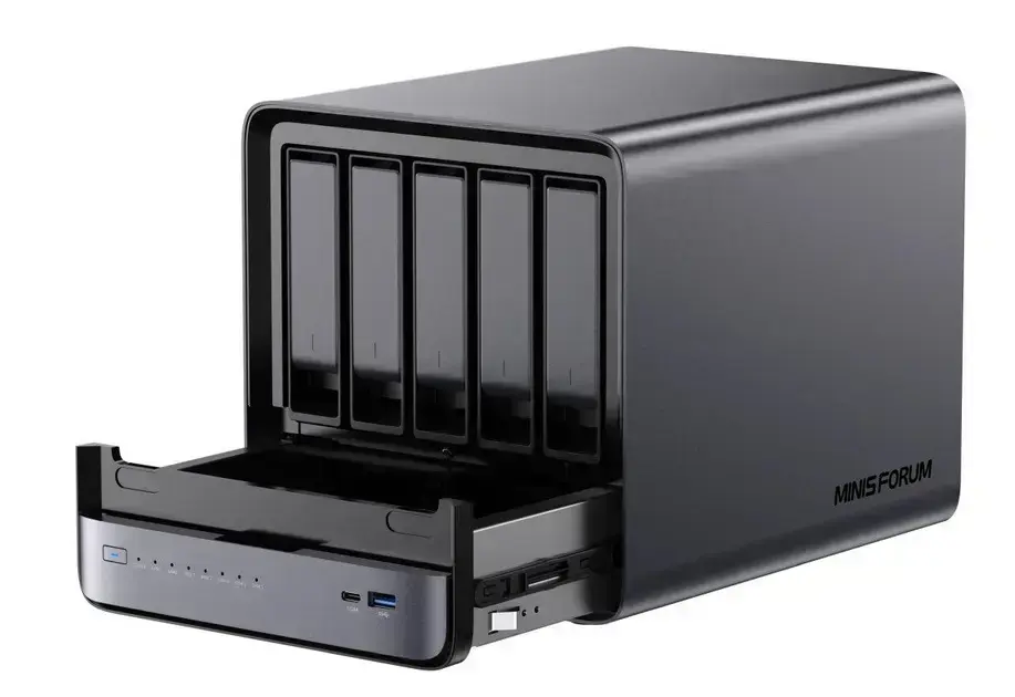 MINISFORUM N5 Pro já em pré-venda: Conheça o NAS com AMD Ryzen