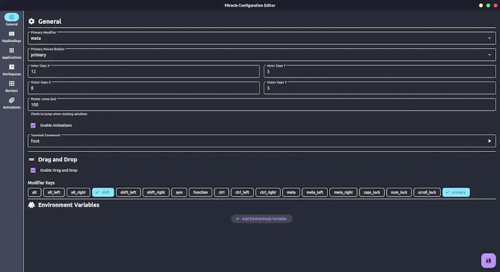 Miracle-WM 0.6: melhorias significativas no compositor Wayland baseado em Mir