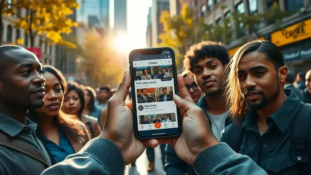 Nova conta de Segurança Pública é lançada na Citizen app de NYC