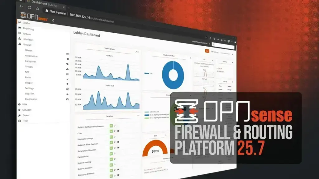 Novidades do OPNsense 25.7: Interface Renovada e Novos Recursos de Firewall