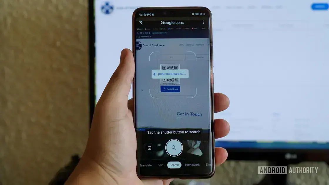 Novo scanner de QR Code no Android traz melhorias para uso com uma mão