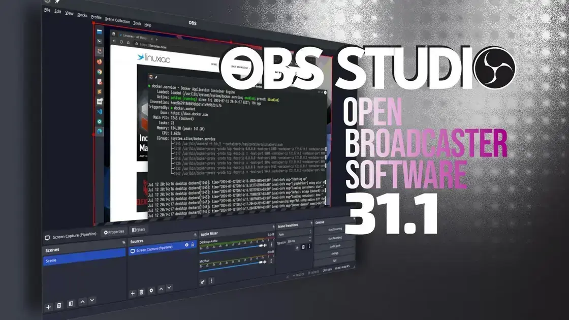 OBS Studio 31.1 traz suporte experimental para Windows on Arm e novidades