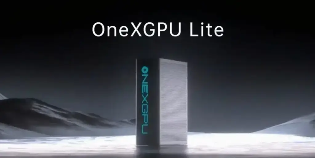 ONEXGPU Lite: Novo Dock com Thunderbolt 5 Chegando ao Mercado