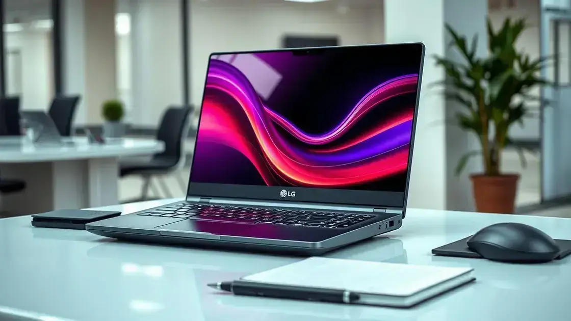 Os novos laptops LG gram Pro: desempenho de alto nível e leveza impressionante