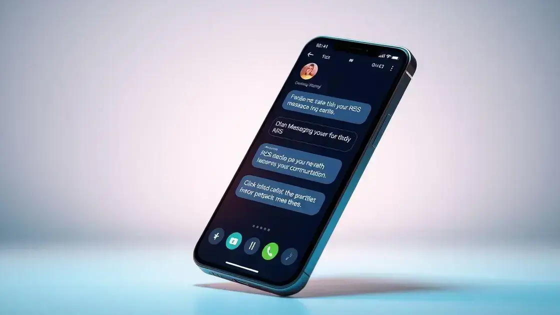 Por que Apple precisa implementar o suporte para RCS Universal Profile 3.0?