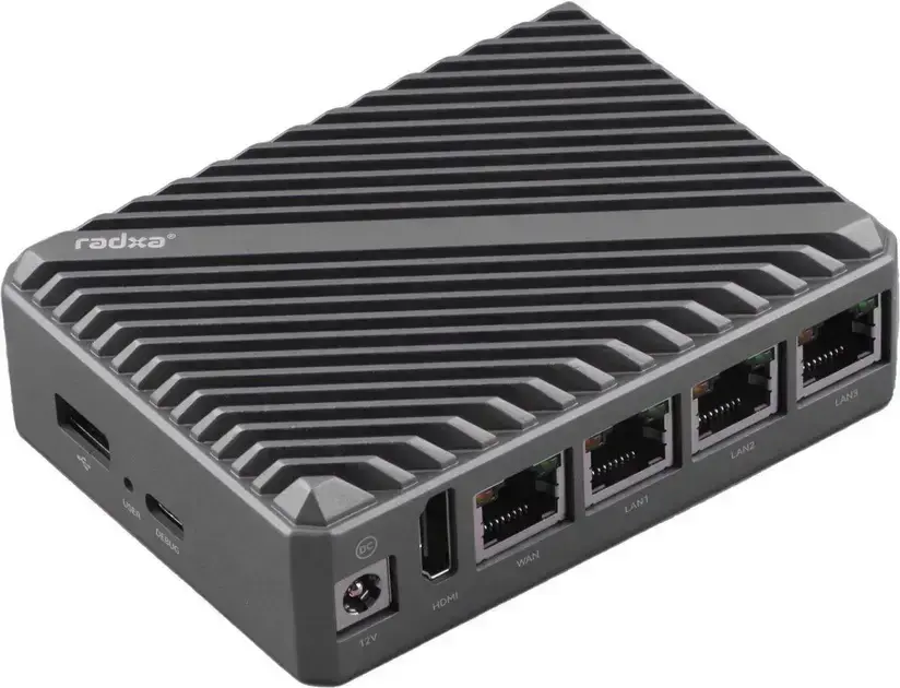 Radxa E24C e E54C: PCs fanless acessíveis com múltiplas portas Ethernet